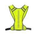 yozhiqu Warnweste Outdoor-Sport-Sicherheitsweste mit reflektierenden Streifen und Tasche (1-tlg) Verbessern Sie den Sicherheitsfaktor beim nächtlichen Outdoor-Sport
