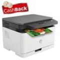 AKTION: HP Color Laser MFP 178nwg 3 in 1 Farblaser-Multifunktionsdrucker grau mit CashBack