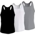 Tommy Hilfiger Underwear T-Shirt 3P TANK TOP (Packung, 3-tlg., 3er) mit kultigem Markenlabel, bunt