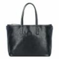 Tommy Hilfiger TH Monoplay Leather Shopper Tasche 35 cm black