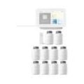 tado° Smartes Heizkörper-Thermostat Starter Kit V3+ mit 10 Thermostaten & Bridge + Google Nest Hub