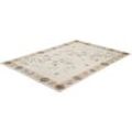 Teppich GINO FALCONE "Cherina GF-130" Teppiche Gr. B/L: 200 cm x 290 cm, 8 mm, 1 St., beige Esszimmerteppiche zartes Blüten Design, mit Bordüre, leichter Glanz, 100 % Viskose