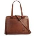 Shopper SPIKES & SPARROW Gr. B/H/T: 37 cm x 30 cm x 7 cm onesize, braun (cognac) Damen Taschen Handtaschen echt Leder