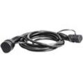CTEK Autoladekabel Kabel für Elektrofahrzeuge, einphasig Typ 2 bis zu 7,4 kW (32 A) IP44 Gr. 500 cm, schwarz Netzanschluss