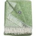 Wohndecke MUSTERRING "Ease" Wohndecken Gr. B/L: 140 cm x 200 cm, grün Baumwolldecken aus kuschelig weicher Qualität, Kuscheldecke