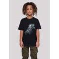 F4NT4STIC T-Shirt Marvel Black Panther Wild Sillhouette Unisex Kinder,Premium Merch,Jungen,Mädchen,Logo Print, schwarz