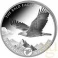 1 Unze Silbermünze Kongo World ́s Wildlife - Weißkopfseeadler 2021