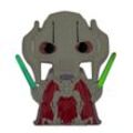 Anstecknadel Star Wars - General Grievous Chase (Funko POP! Pin Star Wars 27)