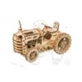 Robotime Baukasten - Traktor (Holzbausteine)