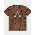 Difuzed Damen-T-Shirt Assassins Creed: Valhalla - Tie Dye Printed (größe L)