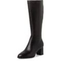 Stiefel TAMARIS COMFORT Gr. 39, Normalschaft, schwarz Damen Schuhe High Heels mit kleinem Logoemblem, Schafthöhe ca. 37 cm