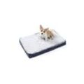 purplerain Tierbett Plüsch Hundebett mit Rückstellschaum für Hunde und Katzen