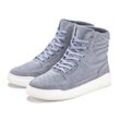 Sneaker ELBSAND Gr. 36, blau Damen Schuhe Boots Freizeitschuh, Halbschuh, High Top aus Leder