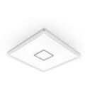 Led Deckenlampe ultraflach Wohnzimmer Panel Deckenleuchte Flur Slim weiß silber - 20