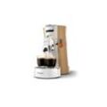 Philips Senseo Kaffeepadmaschine Select CSA240/05, mit 37 % biobasiertem Kunststoff, Intensity Plus, Memo-Funktion für 3 Geschmacksrichtungen, Crema Plus, Seidenweiß, weiß
