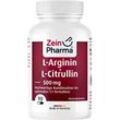 L-arginin & L-citrullin 500 mg Kapseln 90 St