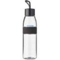 Mepal Trinkflasche 500 ml ELLIPSE, Nordic Black - Kunststoff - Silikon - 500 ml - H 27 cm - mit Trageschlaufe