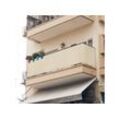 Sekey Balkonsichtschutz Balkonabdeckung PES Blickdichte Balkonverkleidung Balkonumspannungen UV-Schutz