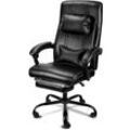 Tolletour - Bürostuhl Drehstuhl Chefsessel Home-Office Gaming-Stuhl mit Rollen und Armlehne Schreibtischstuhl Drehstuhl Mit verstellbarem