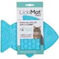 LickiMat Felix - Schleckmatte aus Naturgummi für Katzen - türkis