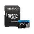 ADATA Premier - Flash-Speicherkarte - 256 GB - microSDXC UHS-I
