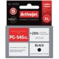 Activejet AC-545RX Tintenpatrone (Ersatz für Canon PG-545XL Premium 16,5 ml 400 Seiten, Schwarz)