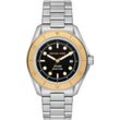 Quarzuhr MICHAEL KORS "MARITIME", silber (silberfarben, schwarz), Armbanduhren, Damen, Armbanduhr, Damenuhr, Herrenuhr, Edelstahlarmband, analog