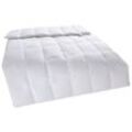 Daunenbettdecke FAN "f.a.n. Canada", weiß, B:135cm L:200cm, Bezug: 100% Baumwolle. Füllung: 90% Entendaune, 10% Entenfeder, Bettdecken