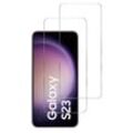 Schutzfolie Samsung Galaxy S23 Gehärtetes Glas - Gehärtetes Glas - Transparent