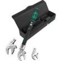 9530 Drehmomentschlüssel-Set für Wärmepumpen schwarz/grün, 4-teilig, mit Einsteck-Vierkant 14x18mm