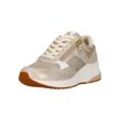 Sneaker WHISTLER "Harmonia", Damen, Gr. 38, bunt (silberfarben, beige), Kunstfaser, Polyurethane, Schuhe Sneaker, mit rutschfesten Sohlen