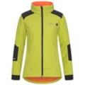 Outdoorjacke DEPROC ACTIVE "CANADA Women", Damen, Gr. 36/38 (M), grün (limette), 96% Polyester; 4% Elastan, mit Daumenlöchern,mit Schneefang,mit verstellbarem Klettverschluss, Jacken Outdoorbekleidung Outdoorjacke Übergangsjacke, auch in Großen Größen erhältlich