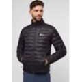 Daunenjacke JACK WOLFSKIN "PASSAMANI DOWN JKT M", Herren, Gr. L (52), grau (phantom), Obermaterial: 100% Polyamid ; Futter: 100% Polyester; Füllung: 90% weiße Entendaune; 10% Federn, Jacken