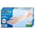 HYGOSTAR unisex Einmalhandschuhe SAFE SUPER STRETCH weiß Größe XL, 100 St.
