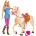 Barbie Pferd & Puppe