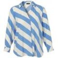 Long-Bluse Via Appia Due blau, 54