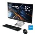 CSL Gaming-PC "Unity U27", silber, Microsoft Windows 11 Pro (64 Bit), 32 GB RAM 2.000 GB SSD, Desktop-PCs