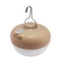 New Garden LED-AUßENLEUCHTE , Beige , Kunststoff , warmweiß , 11x8.5x11 cm , 3-fach schaltbar, tragbar, einfach zu transportieren, kabellos, aufladbar