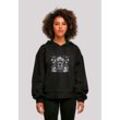 Sweatshirt F4NT4STIC "Skelett Paar Valentinstag", Damen, Gr. 4XL, schwarz, Obermaterial: 100% Baumwolle, oversize, ohne Bündchen, Sweatshirts Sweatshirt, Premium Qualität