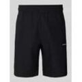 Regular Fit Shorts in Ripp-Optik
