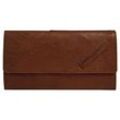 Geldbörse SPIKES & SPARROW, braun (cognac), Leder, vintage, casual,klassisch, Kleinlederwaren, echt Leder