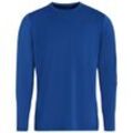Herren Sport-Langarmshirt im Basic-Look