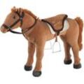 Stehpferd HEUNEC "Bibi & Tina, Pferd Amadeus 75 cm", braun, Stehtiere, KinderB:78cm H:63cm L:27cm, mit Sound, B:78cm H:63cm L:27cm