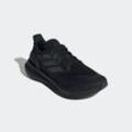 Laufschuh ADIDAS PERFORMANCE "PUREBOOST 5 LAUFSCHUH", Gr. 38, schwarz (core schwarz, core schwarz, core schwarz), Textil, Synthetik, sportlich, Schuhe
