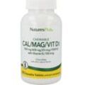 Natures Plus CAL/MAG/VIT D3 mit K2 Tabletten - Packungsgröße: 180 Tabletten