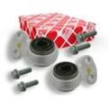 FEBI BILSTEIN Lagerung, Lenker vorne rechts links mit Halter für BMW 31126751435 31126751436 31126777850 18686