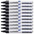 Legamaster TZ 1 Whiteboard- und Flipchart-Marker schwarz 1,5 - 3,0 mm, 10 St.