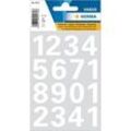 HERMA Klebenummern 4170 Zahlen, weiß, 10x 32 Etiketten