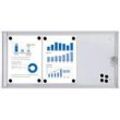 Showdown® Displays Schaukasten Economy XS silber 3x DIN A4