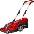 Akku-Rasenmäher EINHELL "Einhell Power X-Change RASARRO 36/40", rot, B:47cm H:41,5cm T:85cm, Rasenmäher, mit 2x Akku 18V/4,0Ah und 2x Ladegerät